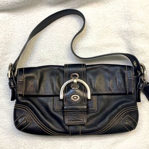 Coach leather purse